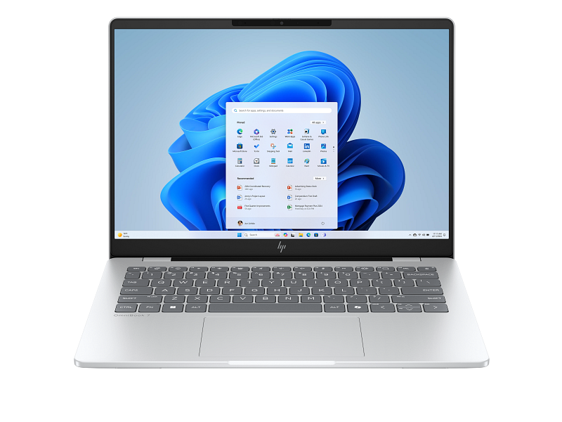 HP OmniBook 7 14-fr0027TU (C1MN1PA) | Intel® Core™ Ultra 7 255U | 16GB | 512GB SSD PCIe | 14 inch 2K IPS 62.5% sRGB | Intel® Graphics | Win 11 | IR Camera | LED KEY | 0726